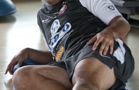 Ronaldo durante o treino do Corinthians realizado esta manh no SPA Sport Resort, na cidade de Itu, interior de So Paulo; o prximo compromisso ser um amistoso internacional contra o Huracan, da Argentina, dia 14/01 no Pacaembu;