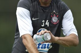 Tcheco durante o treino do Corinthians realizado esta manh no SPA Sport Resort, na cidade de Itu, interior de So Paulo; o prximo compromisso ser um amistoso internacional contra o Huracan, da Argentina, dia 14/01 no Pacaembu