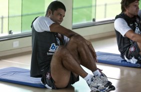 William durante o treino do Corinthians realizado esta manh no SPA Sport Resort, na cidade de Itu, interior de So Paulo; o prximo compromisso ser um amistoso internacional contra o Huracan, da Argentina, dia 14/01 no Pacaembu;