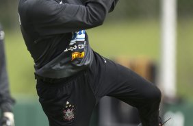 Danilo durante o treino do Corinthians realizado esta manh no SPA Sport Resort, na cidade de Itu, interior de So Paulo; o prximo compromisso ser um amistoso internacional contra o Huracan, da Argentina, dia 14/01 no Pacaembu