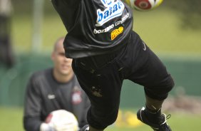 Felipe durante o treino do Corinthians realizado esta manh no SPA Sport Resort, na cidade de Itu, interior de So Paulo; o prximo compromisso ser um amistoso internacional contra o Huracan, da Argentina, dia 14/01 no Pacaembu