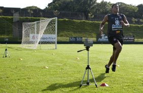 Ralf durante o treino do Corinthians realizado esta manh no SPA Sport Resort, na cidade de Itu, interior de So Paulo; o prximo compromisso ser um amistoso internacional contra o Huracan, da Argentina, dia 14/01 no Pacaembu