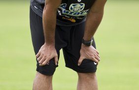 Ronaldo durante o treino do Corinthians realizado esta manh no SPA Sport Resort, na cidade de Itu, interior de So Paulo; o prximo compromisso ser um amistoso internacional contra o Huracan, da Argentina, dia 14/01 no Pacaembu