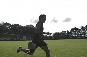 Tcheco durante o treino do Corinthians realizado esta manh no SPA Sport Resort, na cidade de Itu, interior de So Paulo; o prximo compromisso ser um amistoso internacional contra o Huracan, da Argentina, dia 14/01 no Pacaembu