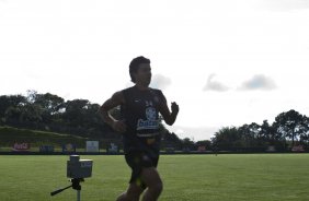 Tcheco durante o treino do Corinthians realizado esta manh no SPA Sport Resort, na cidade de Itu, interior de So Paulo; o prximo compromisso ser um amistoso internacional contra o Huracan, da Argentina, dia 14/01 no Pacaembu