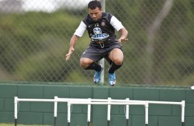 Iarley durante o treino do Corinthians realizado esta manh no SPA Sport Resort, na cidade de Itu, interior de So Paulo; o prximo compromisso ser a estreia no Campeonato Paulista 2010, domingo, dia 17/01, no estdio Santa Cruz, em Ribeiro Preto, contra o Monte Azul