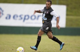 Iarley durante o treino do Corinthians realizado esta manh no SPA Sport Resort, na cidade de Itu, interior de So Paulo; o prximo compromisso ser a estreia no Campeonato Paulista 2010, domingo, dia 17/01, no estdio Santa Cruz, em Ribeiro Preto, contra o Monte Azul