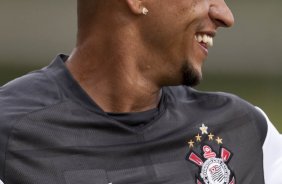 Roberto Carlos durante o treino do Corinthians realizado esta manh no SPA Sport Resort, na cidade de Itu, interior de So Paulo; o prximo compromisso ser a estreia no Campeonato Paulista 2010, domingo, dia 17/01, no estdio Santa Cruz, em Ribeiro Preto, contra o Monte Azul