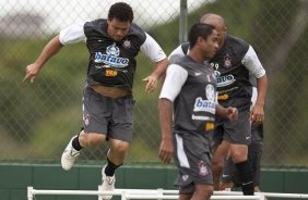 Ronaldo durante o treino do Corinthians realizado esta manh no SPA Sport Resort, na cidade de Itu, interior de So Paulo; o prximo compromisso ser a estreia no Campeonato Paulista 2010, domingo, dia 17/01, no estdio Santa Cruz, em Ribeiro Preto, contra o Monte Azul