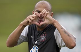 Souza durante o treino do Corinthians realizado esta tarde no SPA Sport Resort, na cidade de Itu, interior de So Paulo; o prximo compromisso pelo Campeonato Paulista 2010, ser domingo, dia 24/01, no estdio da Fonte Luminosa, em Araraquara, contra o Oeste de Itpolis