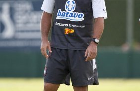 Ronaldo durante o treino do Corinthians realizado esta manh no SPA Sport Resort, na cidade de Itu, interior de So Paulo; o prximo compromisso pelo Campeonato Paulista 2010, ser quarta-feira, dia 27/01, contra o Mirassol no estdio do Pacaembu