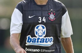 Tcheco durante o treino do Corinthians realizado esta manh no SPA Sport Resort, na cidade de Itu, interior de So Paulo; o prximo compromisso pelo Campeonato Paulista 2010, ser quarta-feira, dia 27/01, contra o Mirassol no estdio do Pacaembu