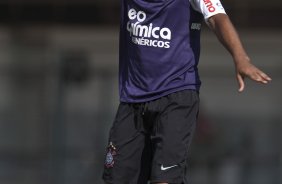 Jorge Henrique durante o treino do Corinthians realizado esta manh no Parque So Jorge, zona leste de So Paulo; o prximo compromisso do time pelo Campeonato Paulista 2010, ser sbado, dia 13/02, contra a Portuguesa, no estdio do Caninde