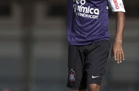 Jorge Henrique durante o treino do Corinthians realizado esta manh no Parque So Jorge, zona leste de So Paulo; o prximo compromisso do time pelo Campeonato Paulista 2010, ser sbado, dia 13/02, contra a Portuguesa, no estdio do Caninde