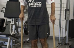 Danilo durante o treino do Corinthians realizado esta manh no Parque So Jorge, zona leste da cidade; na proxima 4a. feira, dia 24/02, a noite, o time far o seu primeiro jogo pela Taca Libertadores da Amrica, contra o Racing, do Uruguai, no estdio do Pacaembu