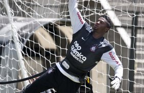 Felipe durante o treino do Corinthians realizado esta manh no Parque So Jorge, zona leste da cidade; na proxima 4a. feira, dia 24/02, a noite, o time far o seu primeiro jogo pela Taca Libertadores da Amrica, contra o Racing, do Uruguai, no estdio do Pacaembu