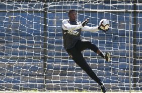 Felipe durante o treino do Corinthians realizado esta manh no Parque So Jorge, zona leste da cidade; na proxima 4a. feira, dia 24/02, a noite, o time far o seu primeiro jogo pela Taca Libertadores da Amrica, contra o Racing, do Uruguai, no estdio do Pacaembu