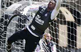 Felipe durante o treino do Corinthians realizado esta manh no Parque So Jorge, zona leste da cidade; na proxima 4a. feira, dia 24/02, a noite, o time far o seu primeiro jogo pela Taca Libertadores da Amrica, contra o Racing, do Uruguai, no estdio do Pacaembu