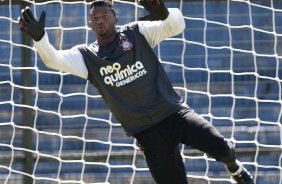 Felipe durante o treino do Corinthians realizado esta manh no Parque So Jorge, zona leste da cidade; na proxima 4a. feira, dia 24/02, a noite, o time far o seu primeiro jogo pela Taca Libertadores da Amrica, contra o Racing, do Uruguai, no estdio do Pacaembu