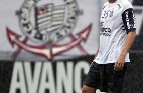 Paulo Andr que volta ao time amanh durante o treino do Corinthians realizado esta manh no Parque So Jorge, zona leste da cidade; o prximo jogo do time ser dia amanh, 07/03, domingo, contra o So Caetano, na Arena Barueri, em Barueri, pela 13 rodada do Campeonato Paulista 2010