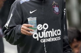 Raf durante o treino do Corinthians realizado esta manh no Parque So Jorge, zona leste da cidade; o prximo jogo do time ser dia amanh, 07/03, domingo, contra o So Caetano, na Arena Barueri, em Barueri, pela 13 rodada do Campeonato Paulista 2010