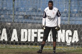 Felipe durante o treino do Corinthians realizado esta tarde no Parque So Jorge, zona leste da cidade; o prximo jogo do time ser amanh, dia 24/03, quarta-feira, contra o Paulista de Jundia, na Arena de Barueri, em Barueri, pela 16 rodada do Campeonato Paulista 2010