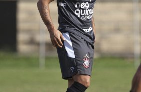 Roberto Carlos durante o treino do Corinthians realizado esta tarde no Parque So Jorge, zona leste da cidade; o prximo jogo do time ser amanh, dia 24/03, quarta-feira, contra o Paulista de Jundia, na Arena de Barueri, em Barueri, pela 16 rodada do Campeonato Paulista 2010