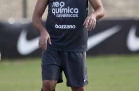Ronaldo durante o treino do Corinthians realizado esta tarde no Parque So Jorge, zona leste da cidade; o prximo jogo do time ser amanh, dia 24/03, quarta-feira, contra o Paulista de Jundia, na Arena de Barueri, em Barueri, pela 16 rodada do Campeonato Paulista 2010