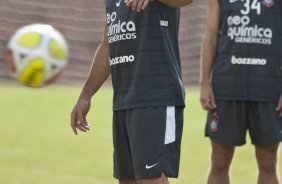 Ronaldo durante o treino do Corinthians realizado esta tarde no Parque So Jorge, zona leste da cidade; o prximo jogo do time ser amanh, dia 24/03, quarta-feira, contra o Paulista de Jundia, na Arena de Barueri, em Barueri, pela 16 rodada do Campeonato Paulista 2010