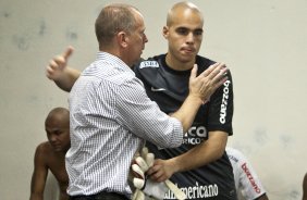 CORINTHIANS/BRASIL X INDEPENDIENTE/COLOMBIA - em um lance da partida realizada esta noite no estdio do Pacaembu, vlida pelo returno da fase de classificao da Copa Libertadores da Amrica 2010