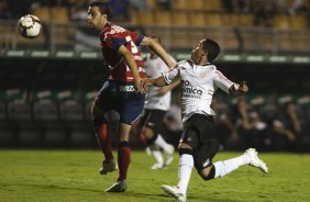 CORINTHIANS/BRASIL X INDEPENDIENTE/COLOMBIA - em um lance da partida realizada esta noite no estdio do Pacaembu, vlida pelo returno da fase de classificao da Copa Libertadores da Amrica 2010