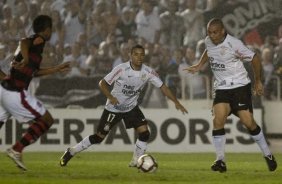 Durante partida entre Flamengo x Corinthians válida pela Copa Santander Libertadores realizada no estádio do Maracanã