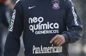 Ronaldo durante o treino do Corinthians realizado esta manh no Parque So Jorge. O prximo jogo do time ser quarta-feira, dia 05/05, no Pacaembu, contra o Flamengo, jogo de volta das oitavas de final da Taca Santander Libertadores da Amrica 2010; So Paulo, Brasil