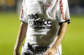 Durante partida entre Corinthians x Flamengo válida pela Copa Santander Libertadores realizada no estádio do Pacaembu