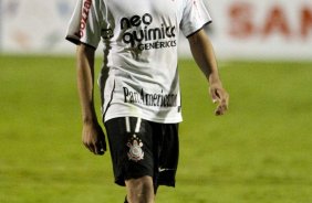 Durante partida entre Corinthians x Flamengo válida pela Copa Santander Libertadores realizada no estádio do Pacaembu