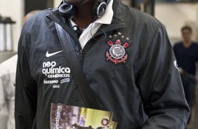 Felipe nos vestirios antes da partida entre Corinthians x Atltico-PR vlida pela 1 rodada do Campeonato Brasileiro 2010, realizada no estdio do Pacaembu