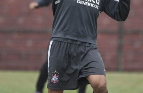 Souza durante o treino do Corinthians realizado esta manh no Parque So Jorge. O prximo jogo do time ser domingo, dia 16/05, no Olmpico, contra o Grmio, pela 2 rodada do Campeonato Brasileiro 2010; So Paulo, Brasil