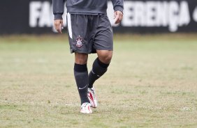 Souza durante o treino do Corinthians realizado esta manh no Parque So Jorge. O prximo jogo do time ser domingo, dia 16/05, no Olmpico, contra o Grmio, pela 2 rodada do Campeonato Brasileiro 2010; So Paulo, Brasil