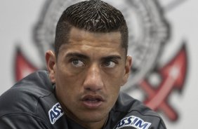 Ralf durante o treino do Corinthians realizado esta manh no Parque So Jorge. O prximo jogo do time ser domingo, dia 23/05, no Pacaembu, contra o Fluminense, pela 3 rodada do Campeonato Brasileiro 2010; So Paulo, Brasil