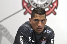 Ralf durante o treino do Corinthians realizado esta manh no Parque So Jorge. O prximo jogo do time ser domingo, dia 23/05, no Pacaembu, contra o Fluminense, pela 3 rodada do Campeonato Brasileiro 2010; So Paulo, Brasil