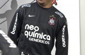 Ronaldo durante o treino do Corinthians realizado esta manhã no Parque São Jorge. O próximo jogo do time será domingo, dia 23/05, no Pacaembu, contra o Fluminense, pela 3ª rodada do Campeonato Brasileiro 2010; São Paulo, Brasil