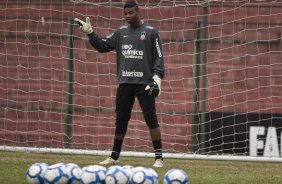 Felipe durante o treino do Corinthians realizado esta manh no Parque So Jorge. O prximo jogo do time ser domingo, dia 23/05 no Pacaembu, contra o Fluminense, pela 3 rodada do Campeonato Brasileiro 2010; So Paulo, Brasil