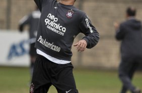 Ronaldo durante o treino do Corinthians realizado esta manhã no Parque São Jorge. O próximo jogo do time será domingo, dia 23/05 no Pacaembu, contra o Fluminense, pela 3ª rodada do Campeonato Brasileiro 2010; São Paulo, Brasil