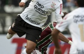 Ralf durante partida entre Corinthians x Fluminense válida pela 3ª rodada do Campeonato Brasileiro 2010, realizada no estádio do Pacaembu