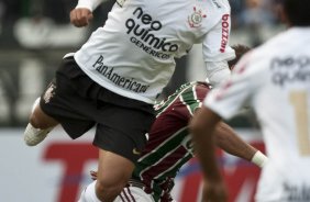 Ralf durante partida entre Corinthians x Fluminense vlida pela 3 rodada do Campeonato Brasileiro 2010, realizada no estdio do Pacaembu