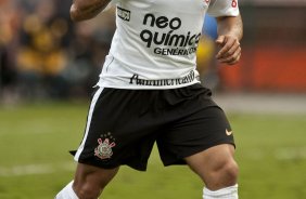 Roberto Carlos durante partida entre Corinthians x Fluminense vlida pela 3 rodada do Campeonato Brasileiro 2010, realizada no estdio do Pacaembu