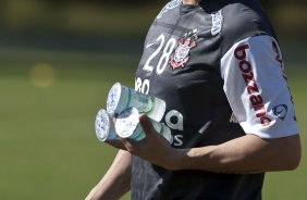 Chico durante treinamento na intertemporada do Corinthians, realizado esta manh no Oscar Inn Resort em Aguas de Lindoia, interior de So Paulo. O prximo jogo do time ser dia 14/07, contra o Cear, no estdio Castelo, pela 7 rodada do Campeonato Brasileiro 2010; So Paulo, Brasil