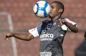 Elias durante treinamento do Corinthians, realizado esta manh no Parque So Jorge. O prximo jogo do time pelo Campeonato Brasileiro 2010, ser dia 14/07, contra o Cear no Castelo, em Fortaleza; So Paulo, Brasil