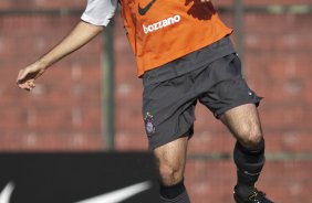 Daniel durante treinamento do Corinthians, realizado esta manh no Parque So Jorge. O prximo jogo do time pelo Campeonato Brasileiro 2010, ser dia 14/07, contra o Cear no Castelo, em Fortaleza; So Paulo, Brasil