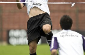 Danilo durante o treino do Corinthians realizado esta tarde no Parque So Jorge; o prximo jogo do time ser quarta-feira, dia 14/07, contra o Cear, no estdio Castelo, em Fortaleza pela 8 rodada do Brasileirao 2010